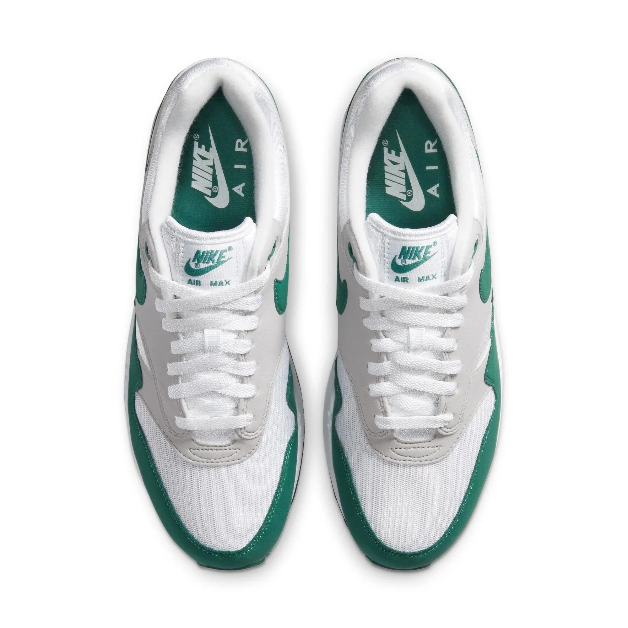 Nike Air Max 1-WHITE/EVERGREEN AURA sold by Stomping Ground product image thumbnail 2