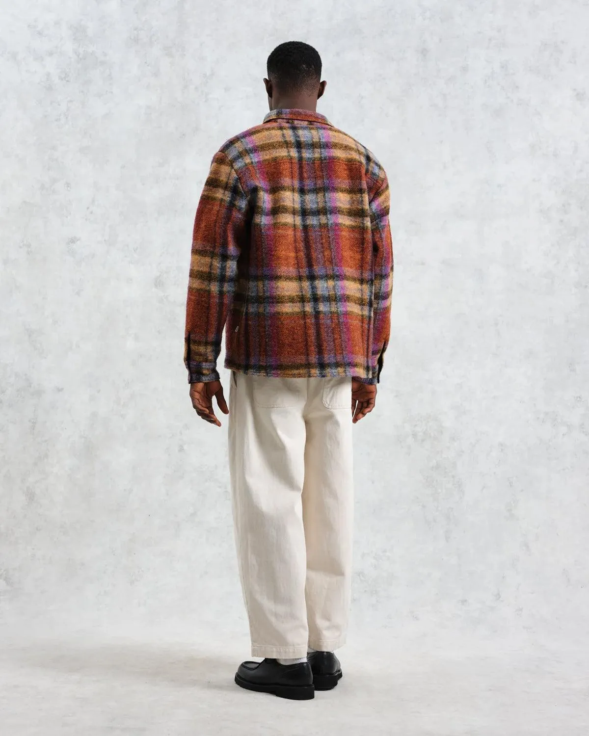 Whiting Overshirt - Wool Blend Check sold by Stomping Ground product image thumbnail 3