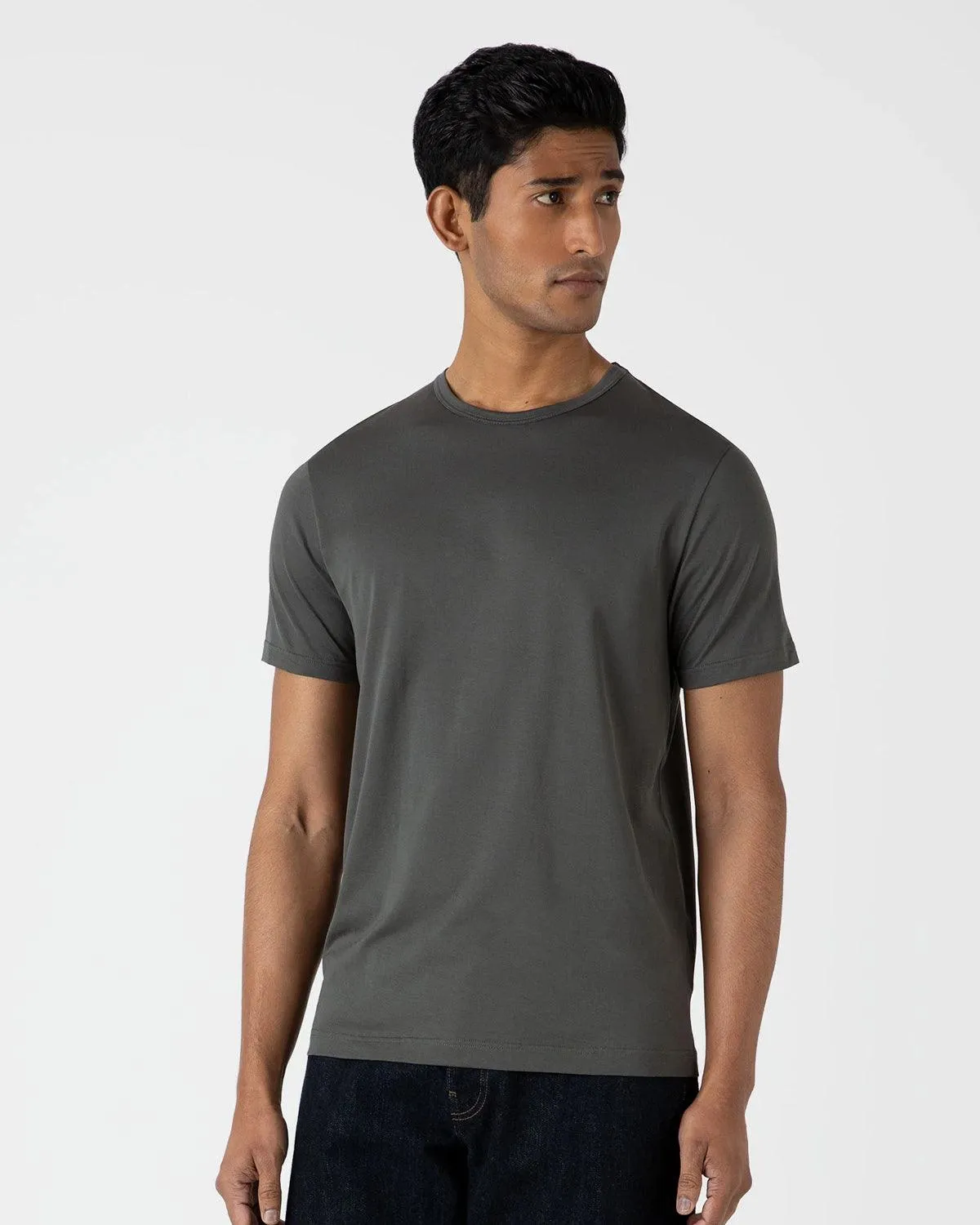 S/S Crewneck T-Shirt - Drill Green sold by Stomping Ground product image thumbnail 3