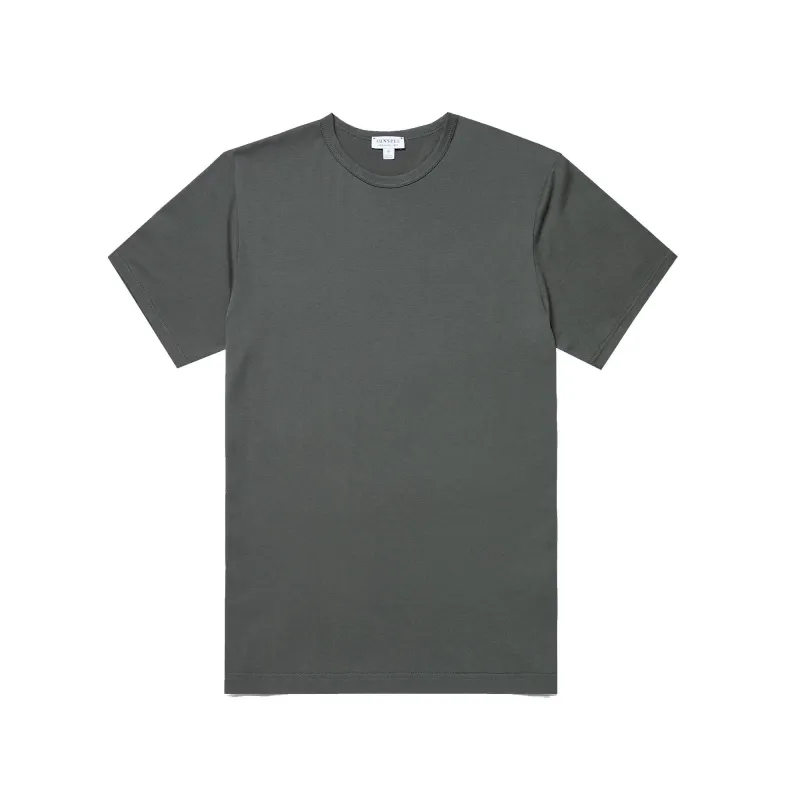 S/S Crewneck T-Shirt - Drill Green sold by Stomping Ground