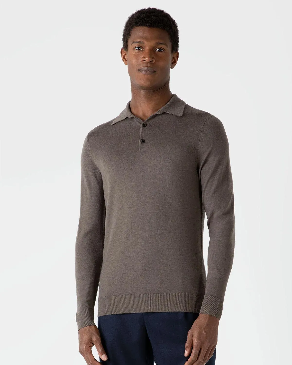 Merino LS Polo Shirt sold by Stomping Ground product image thumbnail 3