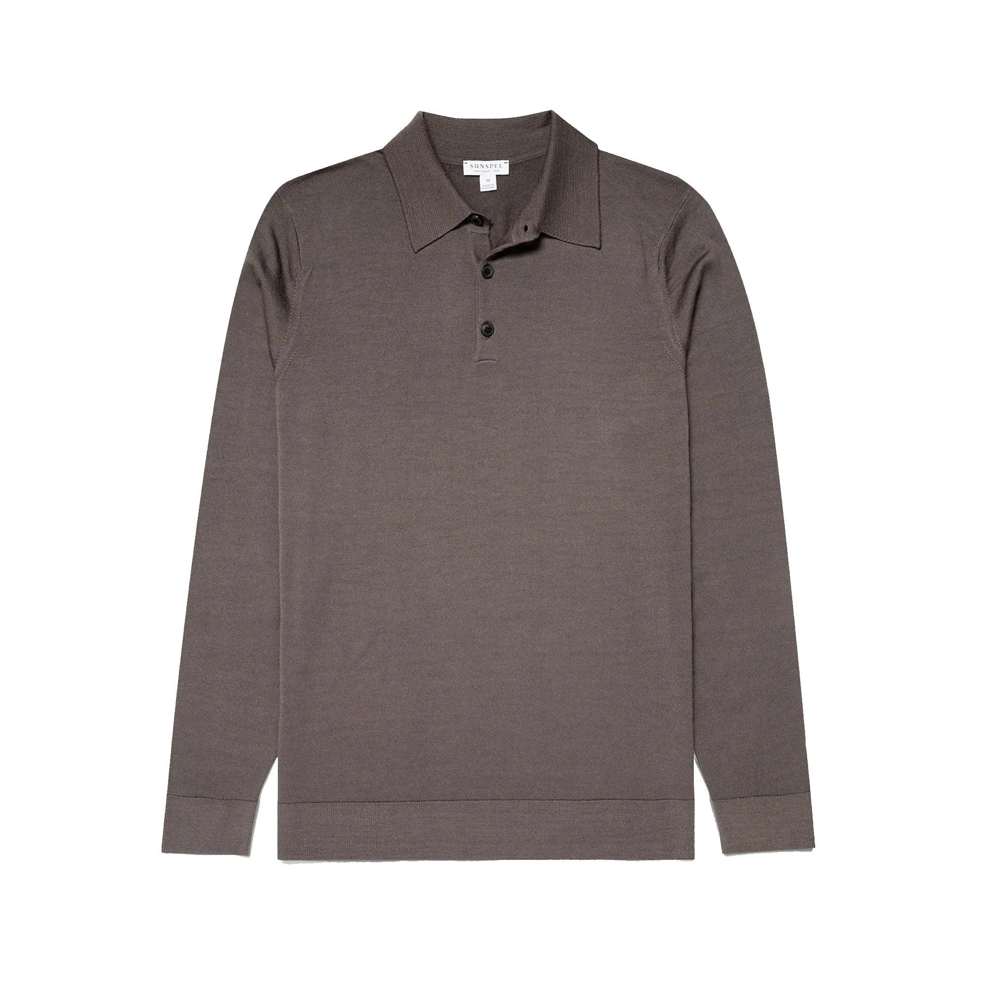 Merino LS Polo Shirt sold by Stomping Ground