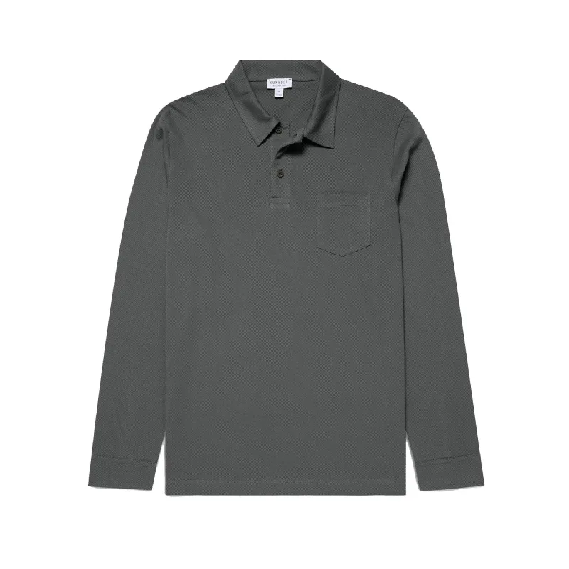 L/S Riviera Polo Shirt sold by Stomping Ground