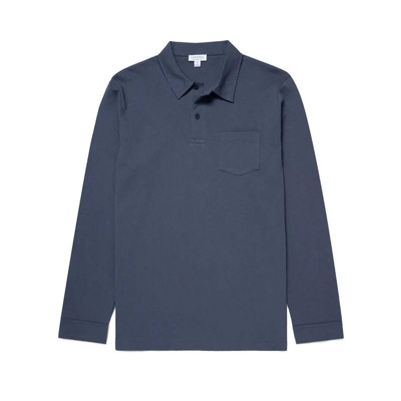 L/S Riviera Polo Shirt sold by Stomping Ground