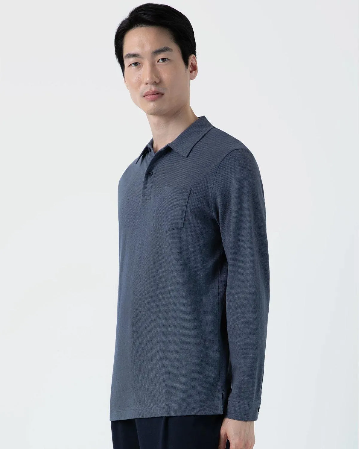 L/S Riviera Polo Shirt sold by Stomping Ground product image thumbnail 3