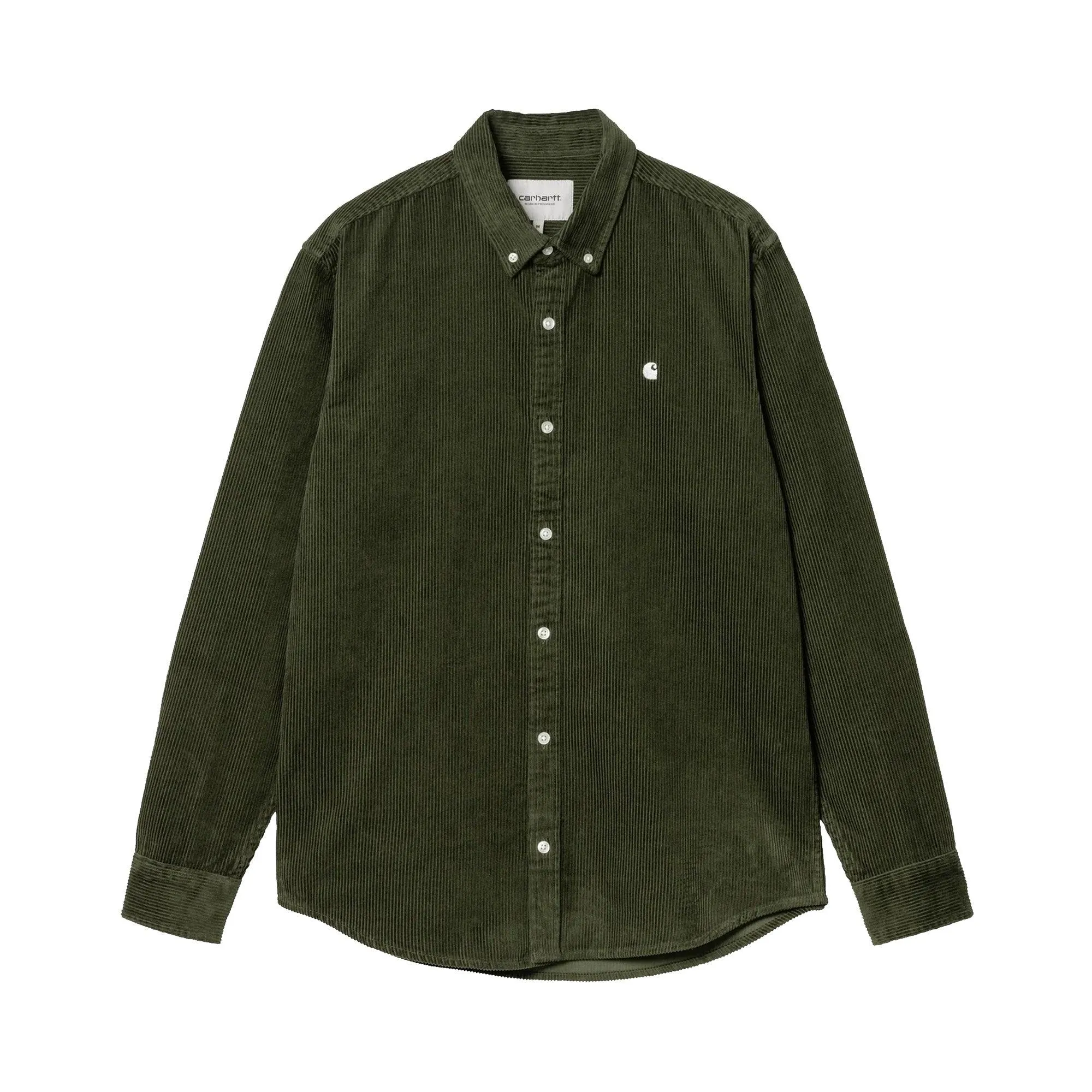 L/S Madison Cord Shirt - Tarragon/ Wax sold by Stomping Ground