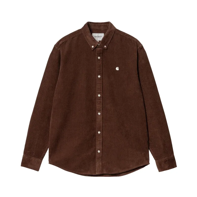 L/S Madison Cord Shirt - Offroad/ Wax sold by Stomping Ground