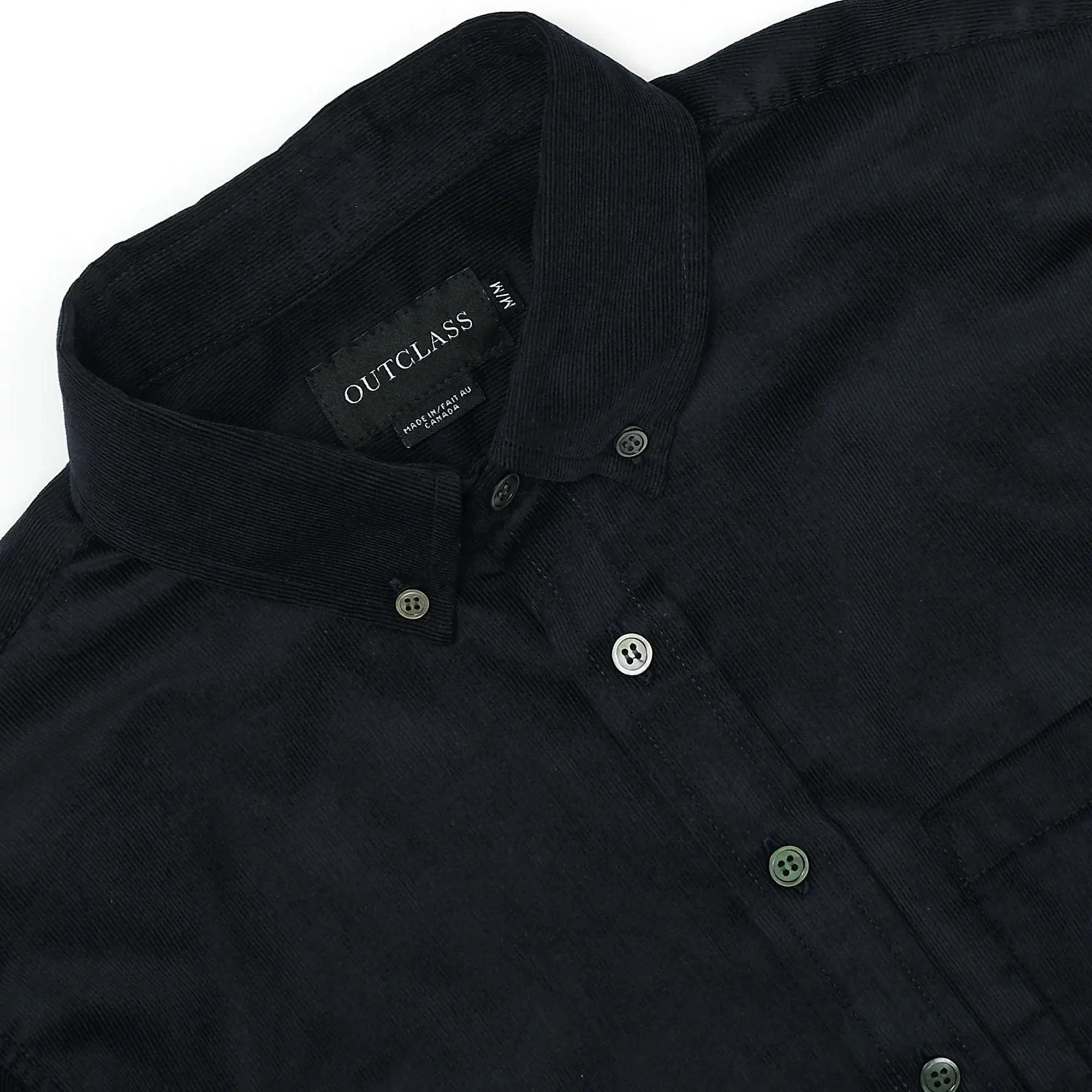 Navy Corduroy Shirt sold by Stomping Ground product image thumbnail 2