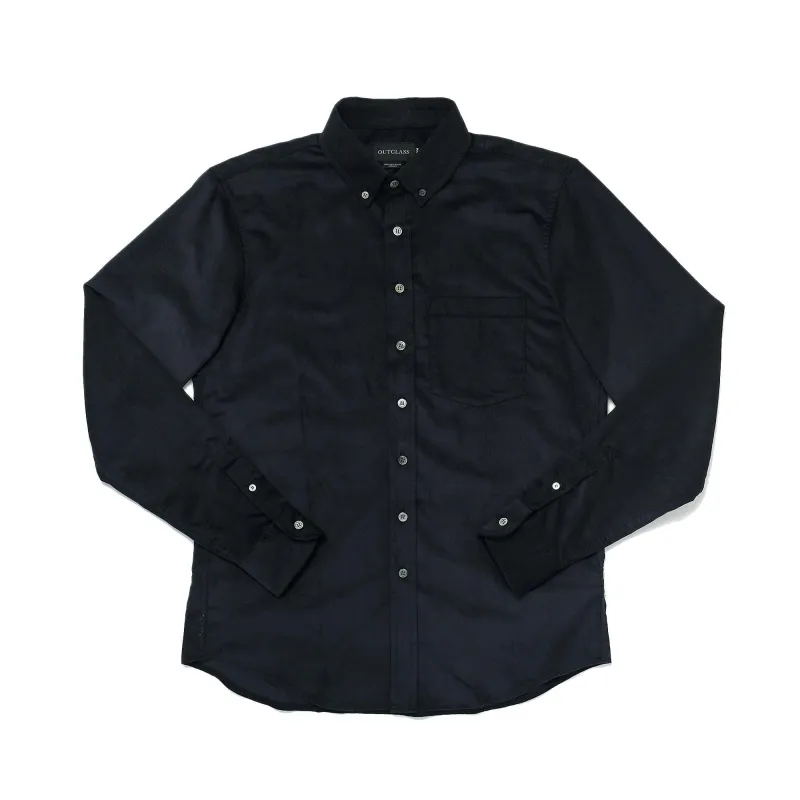 Navy Corduroy Shirt sold by Stomping Ground