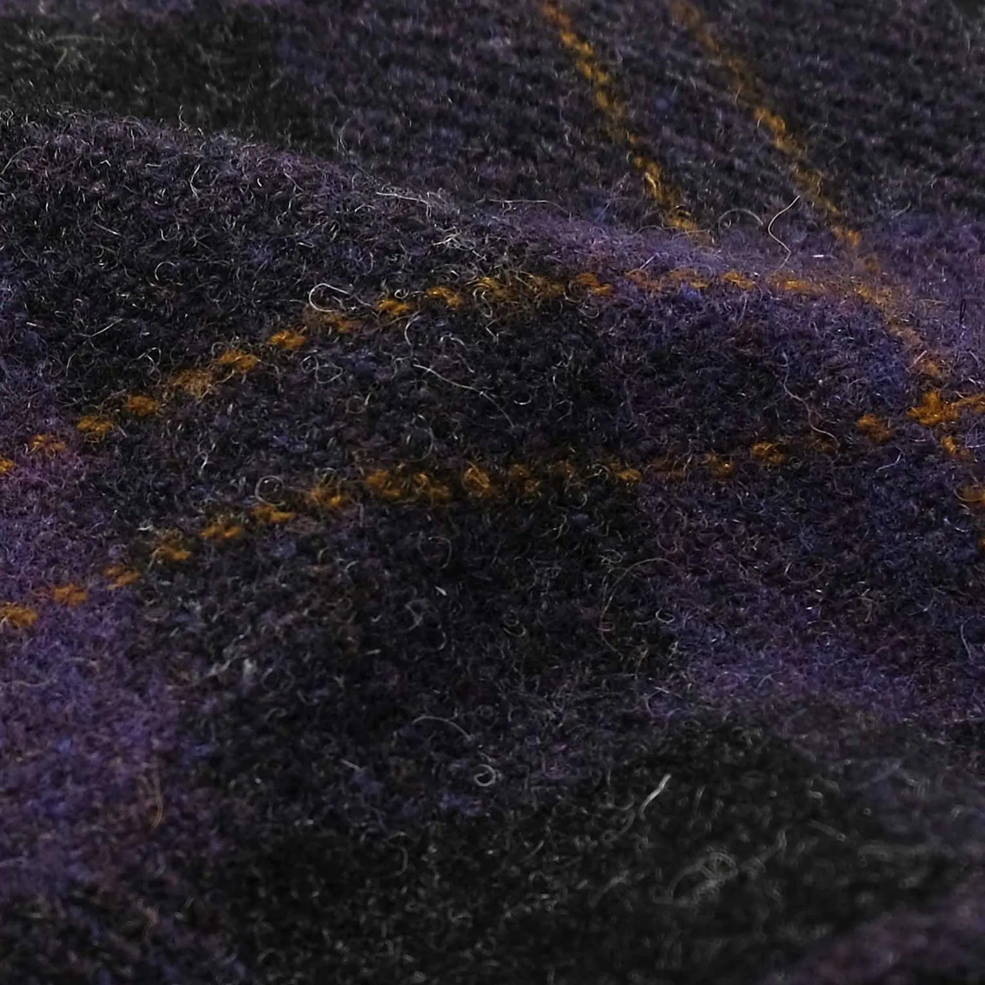 Plum Plaid Wool Zip Overshirt sold by Stomping Ground product image thumbnail 3