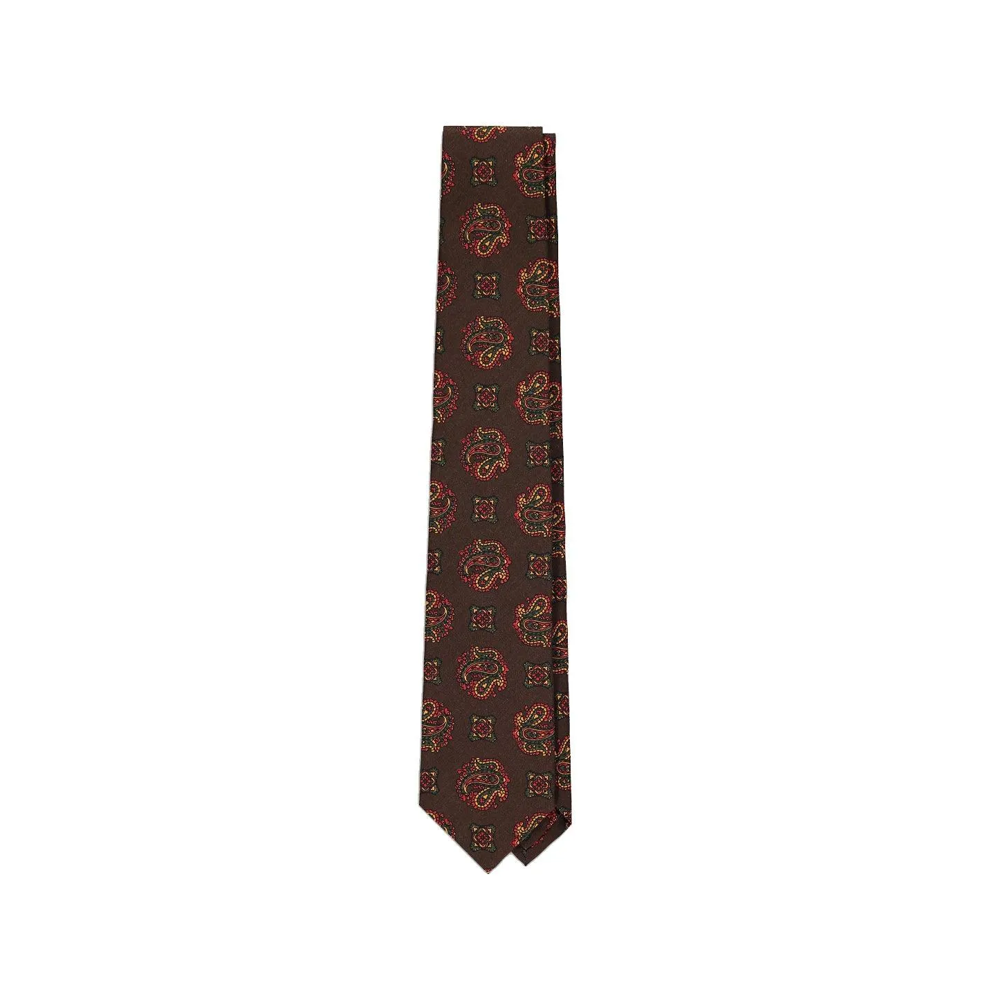 Scaled Medallion Silk Tie sold by Stomping Ground