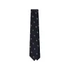 D Motif Silk Tie sold by Stomping Ground