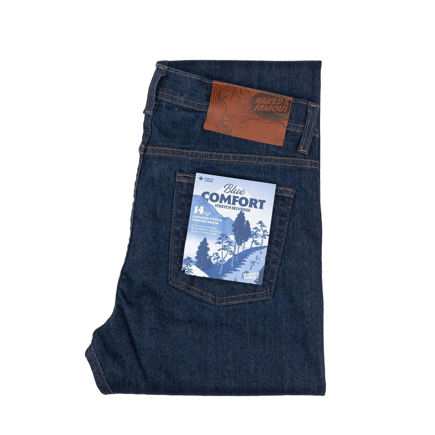 Weird Guy - Blue Comfort Stretch sold by Stomping Ground