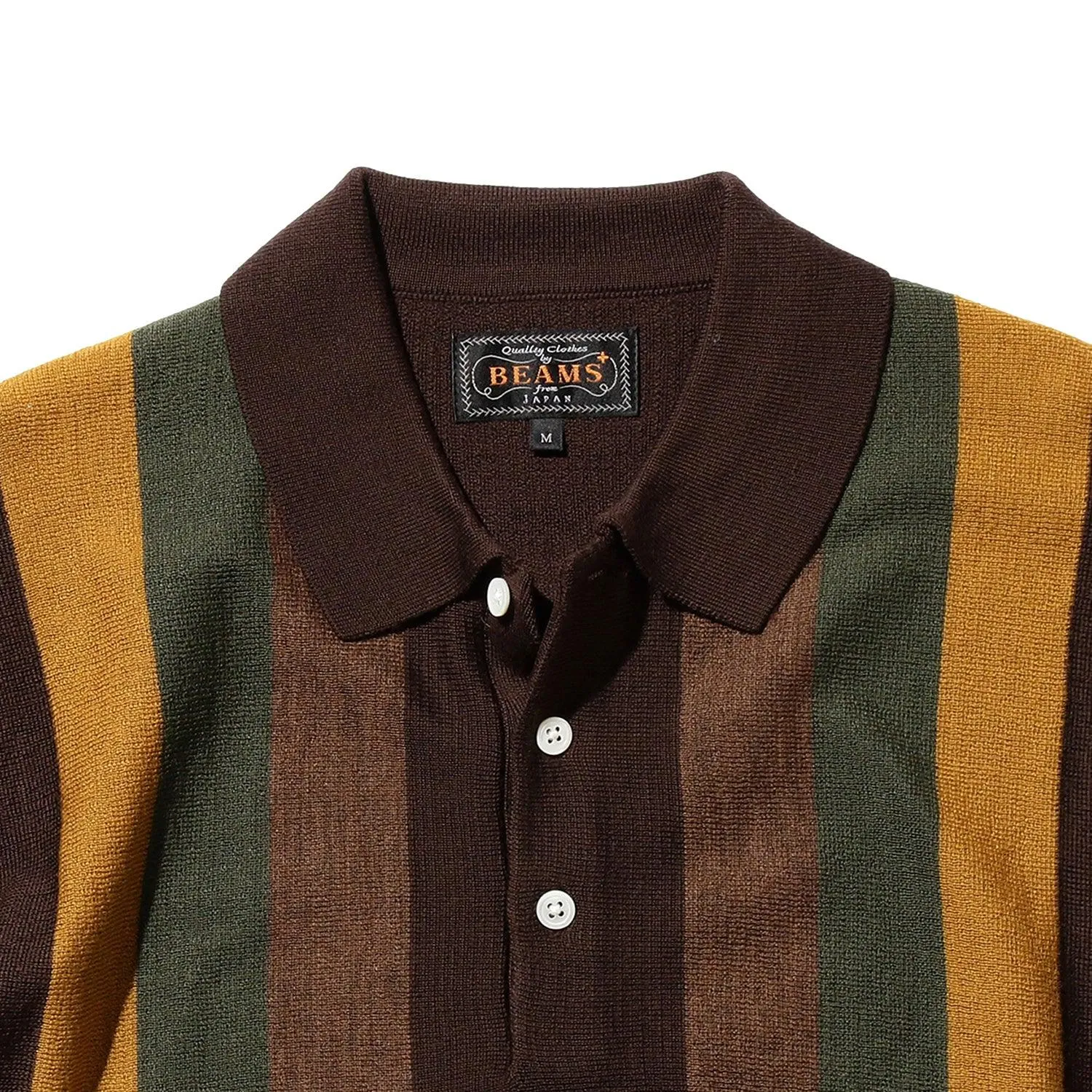 Knit Polo Stripe Sweater sold by Stomping Ground product image thumbnail 2