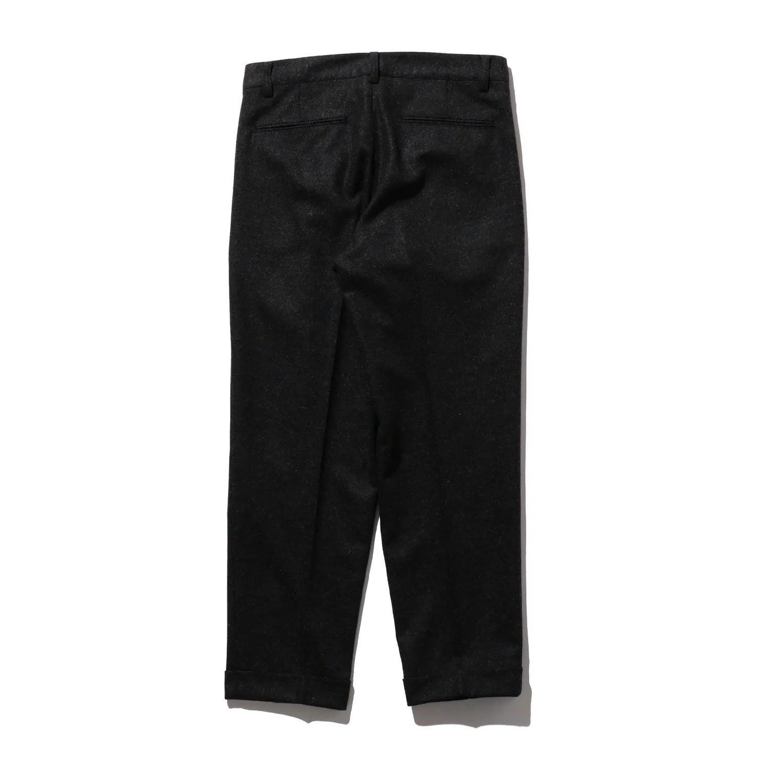 1 Pleat Wool Cashmere Trouser - Charcoal sold by Stomping Ground product image thumbnail 2