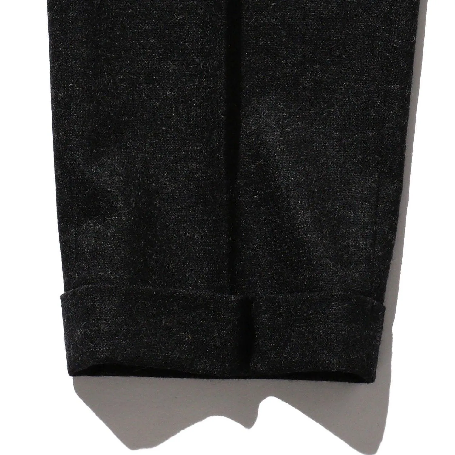 1 Pleat Wool Cashmere Trouser - Charcoal sold by Stomping Ground product image thumbnail 3
