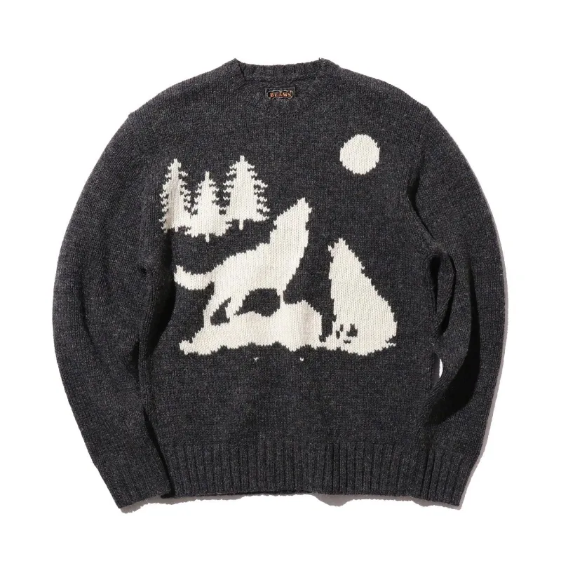 Intarsia Crewneck Sweater sold by Stomping Ground