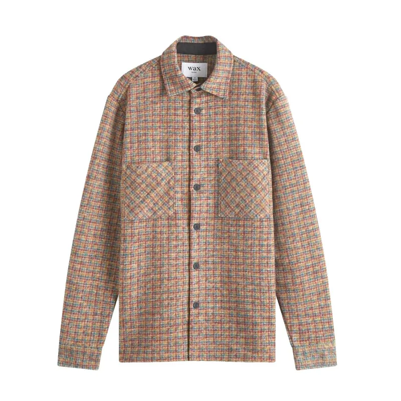 Whiting Overshirt - Mini Check Fleece sold by Stomping Ground