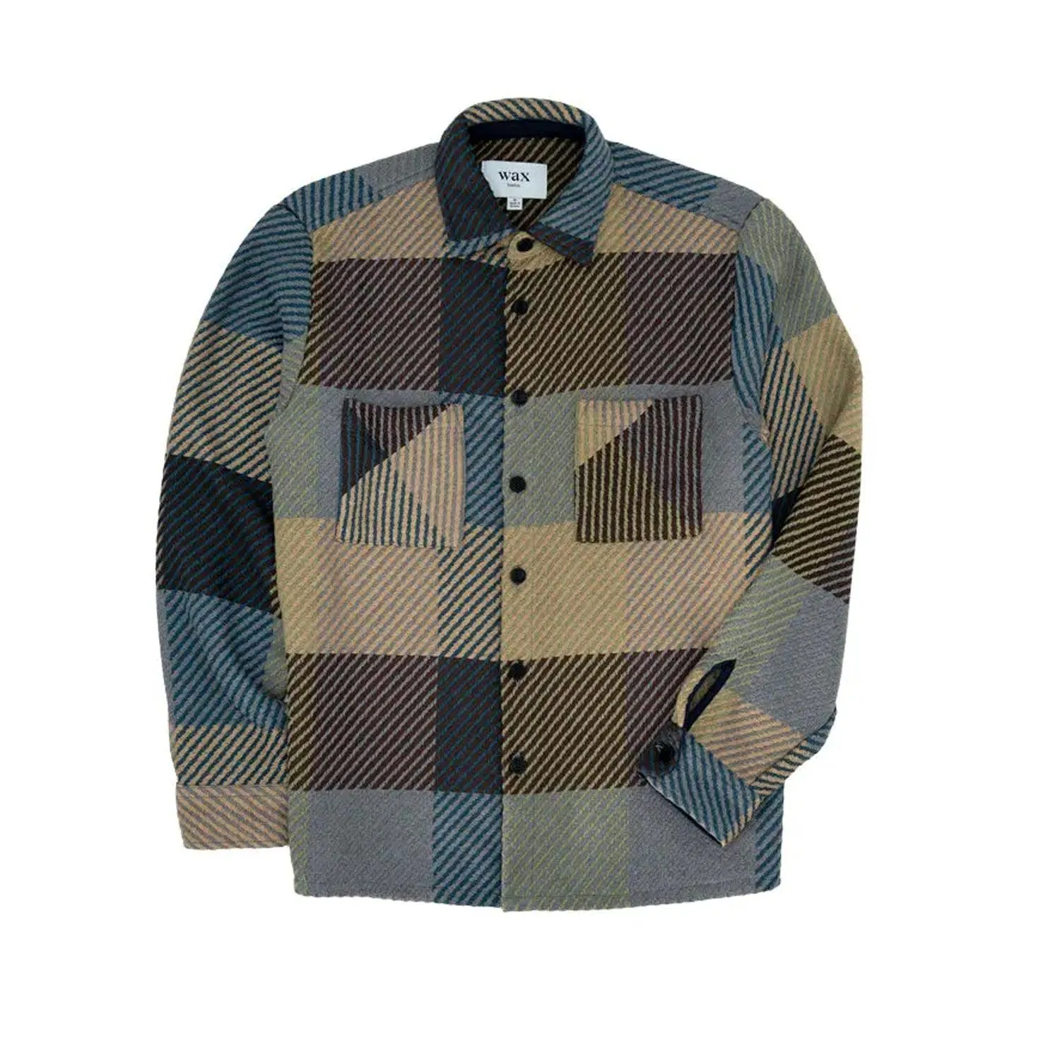 Whiting Overshirt - Square Check sold by Stomping Ground