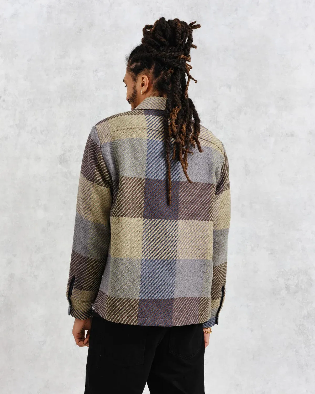 Whiting Overshirt - Square Check sold by Stomping Ground product image thumbnail 3