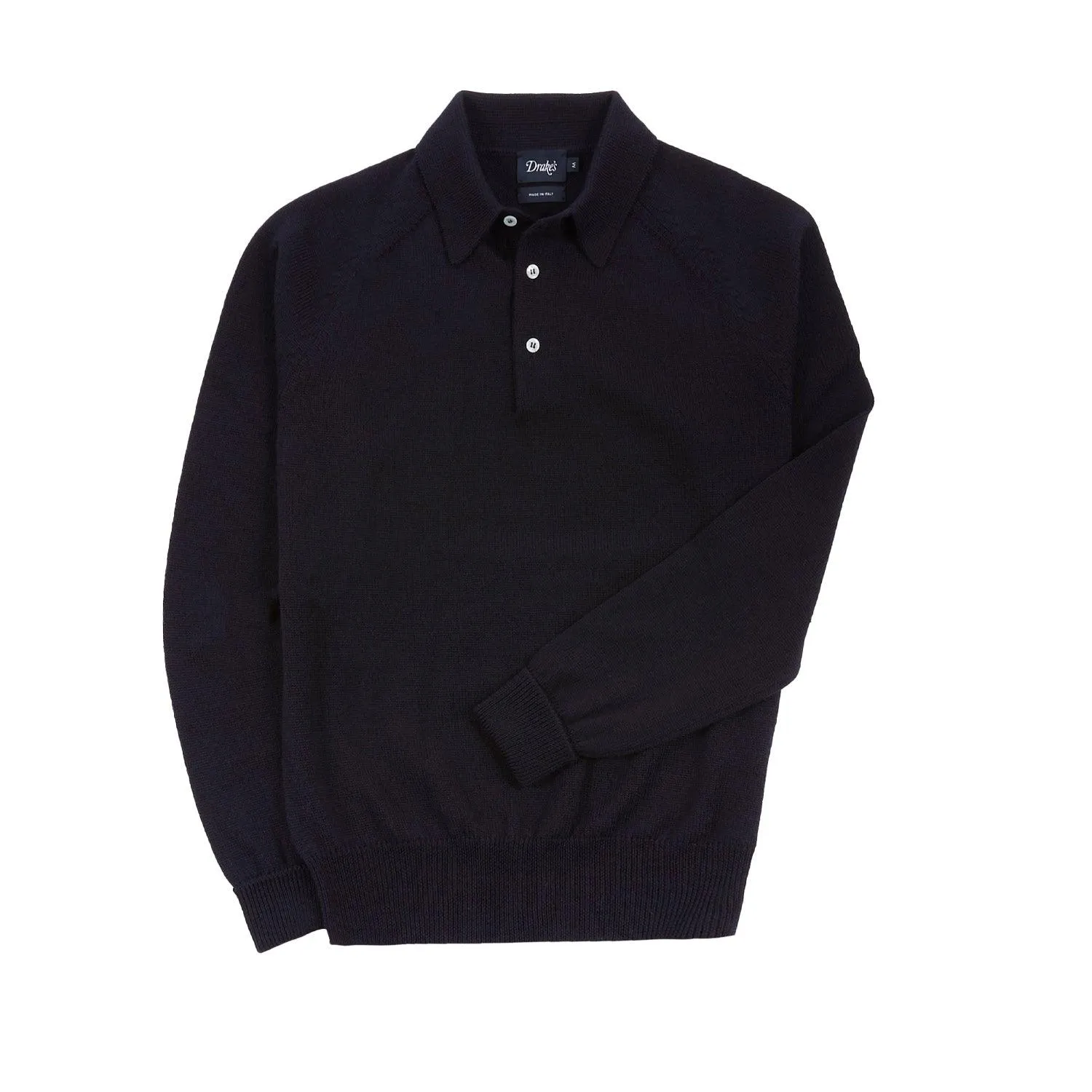Merino Wool Knitted Polo sold by Stomping Ground