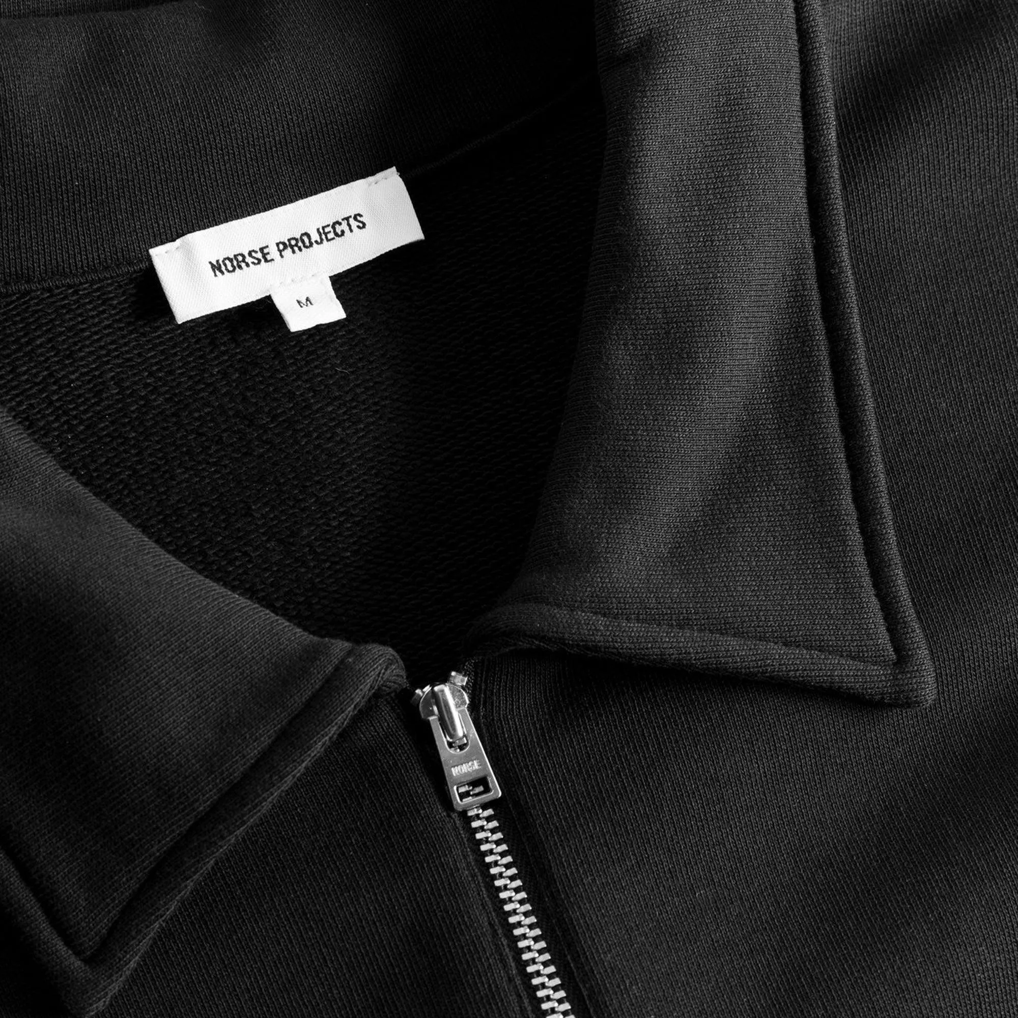 Ketel Relaxed Polo Sweatshirt - Black sold by Stomping Ground product image thumbnail 3
