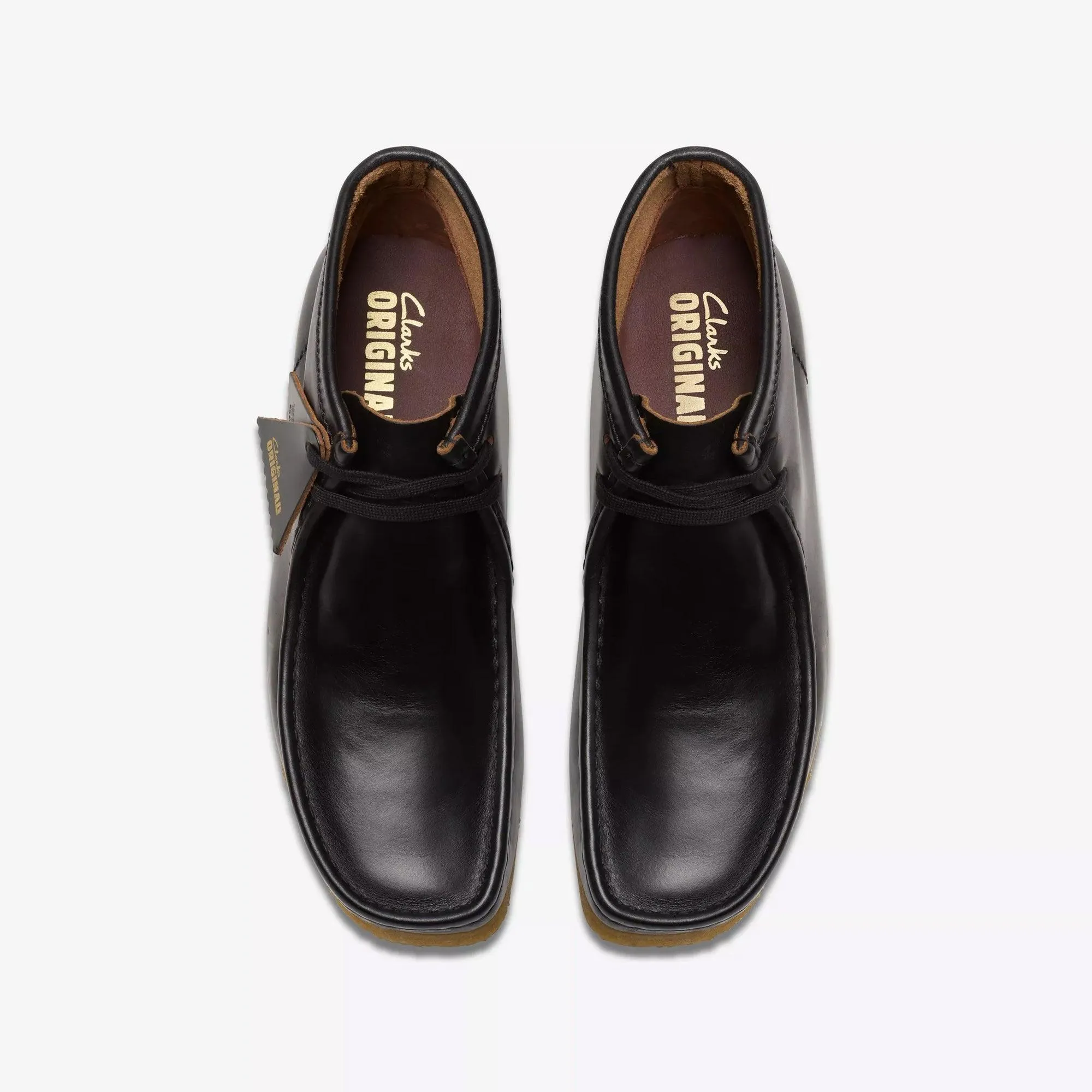 Wallabee Boot - Black Smooth Leather sold by Stomping Ground product image thumbnail 3