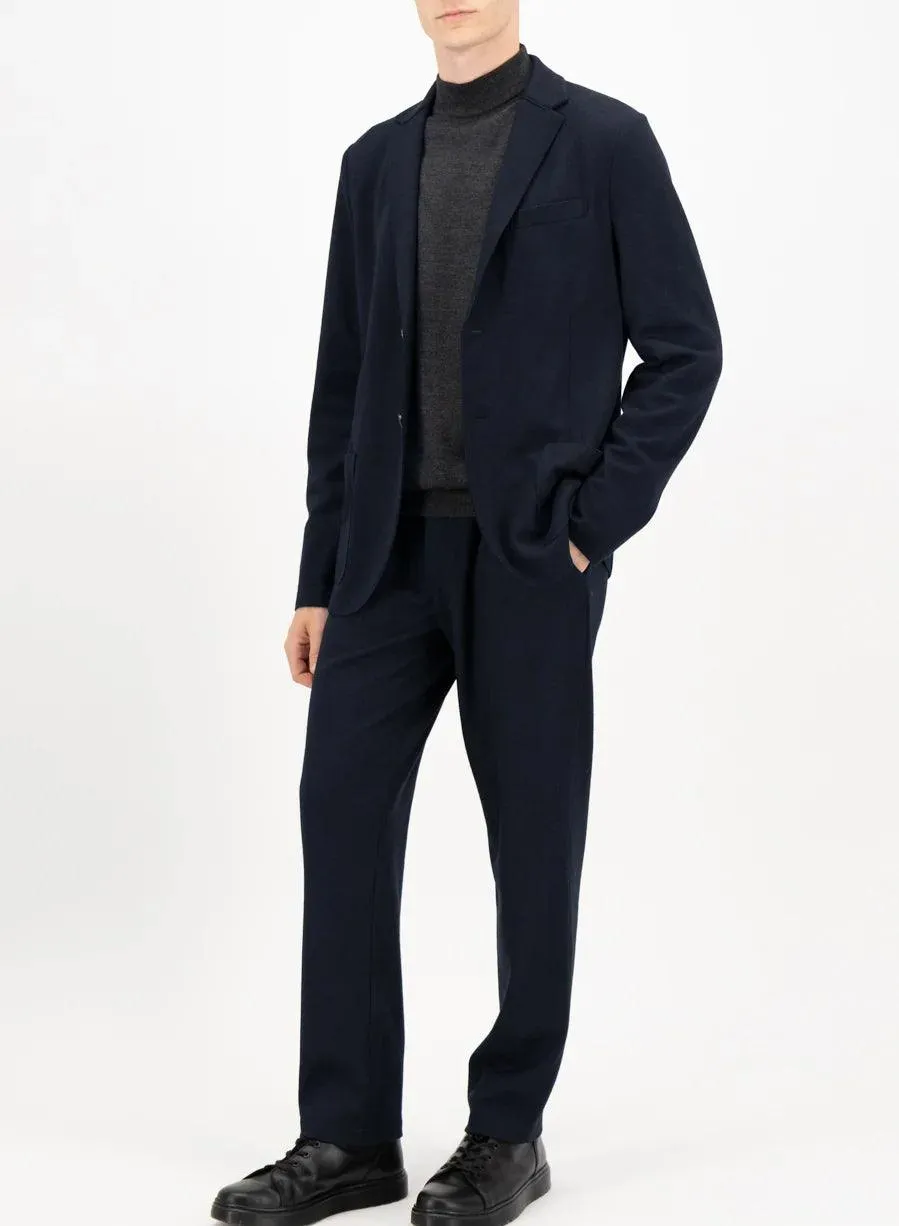 Superfine Merino Blazer - Navy Blue sold by Stomping Ground product image thumbnail 2