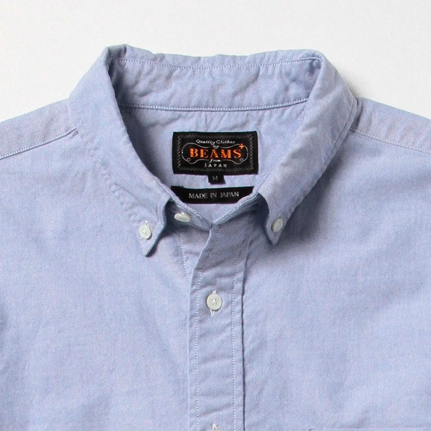 Button Down Oxford Shirt - Blue sold by Stomping Ground product image thumbnail 3