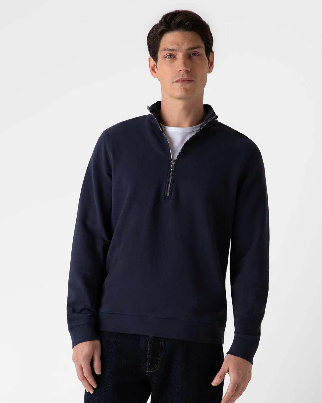 Loopback Half Zip Sweatshirt sold by Stomping Ground product image thumbnail 3