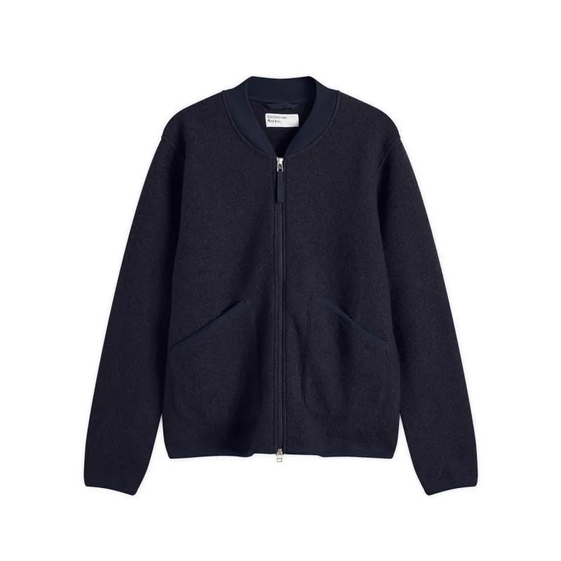 Zip Bomber - Wool Fleece made by Universal Works