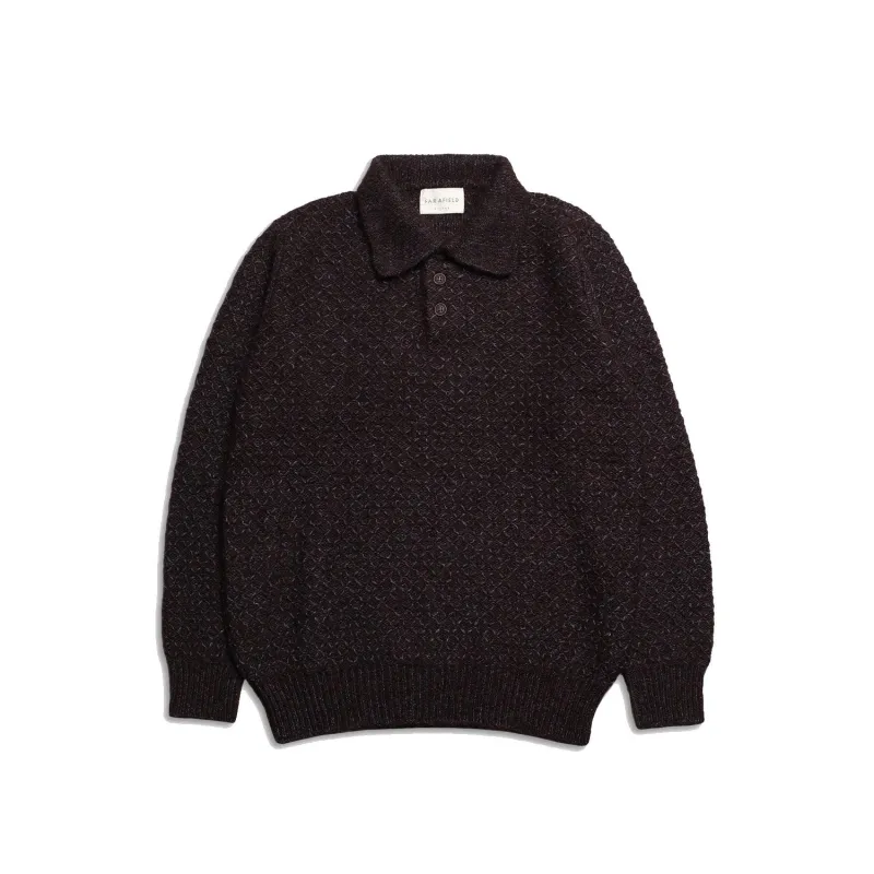 Kier L/S Knit - Slate Brown/ Silver Blue sold by Stomping Ground