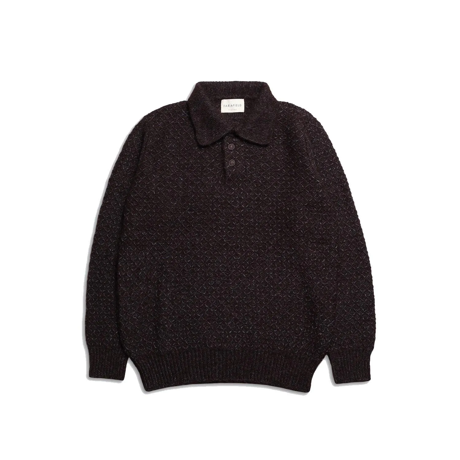 Kier L/S Knit - Slate Brown/ Silver Blue sold by Stomping Ground