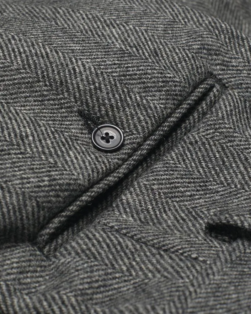 Wool Herringbone Trousers sold by Stomping Ground product image thumbnail 3