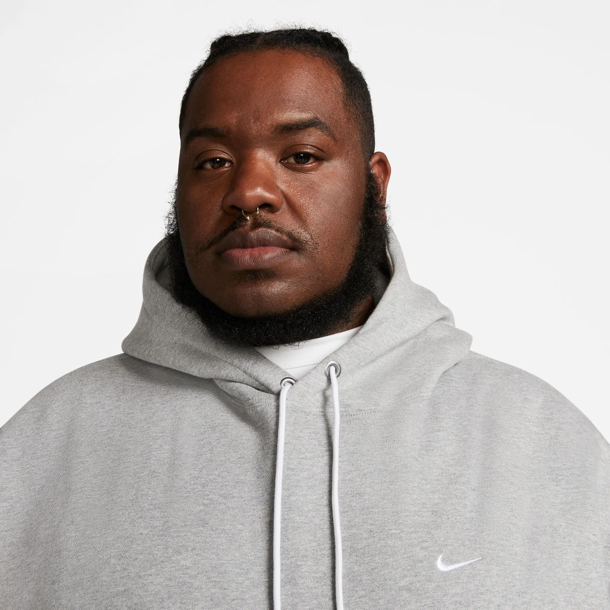Nike Solo Swoosh Fleece Hoodie sold by Stomping Ground product image thumbnail 4