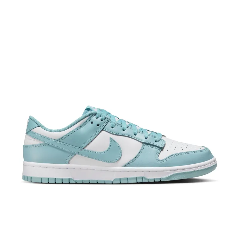 Nike Dunk Low-WHITE/DENIM TURQ sold by Stomping Ground