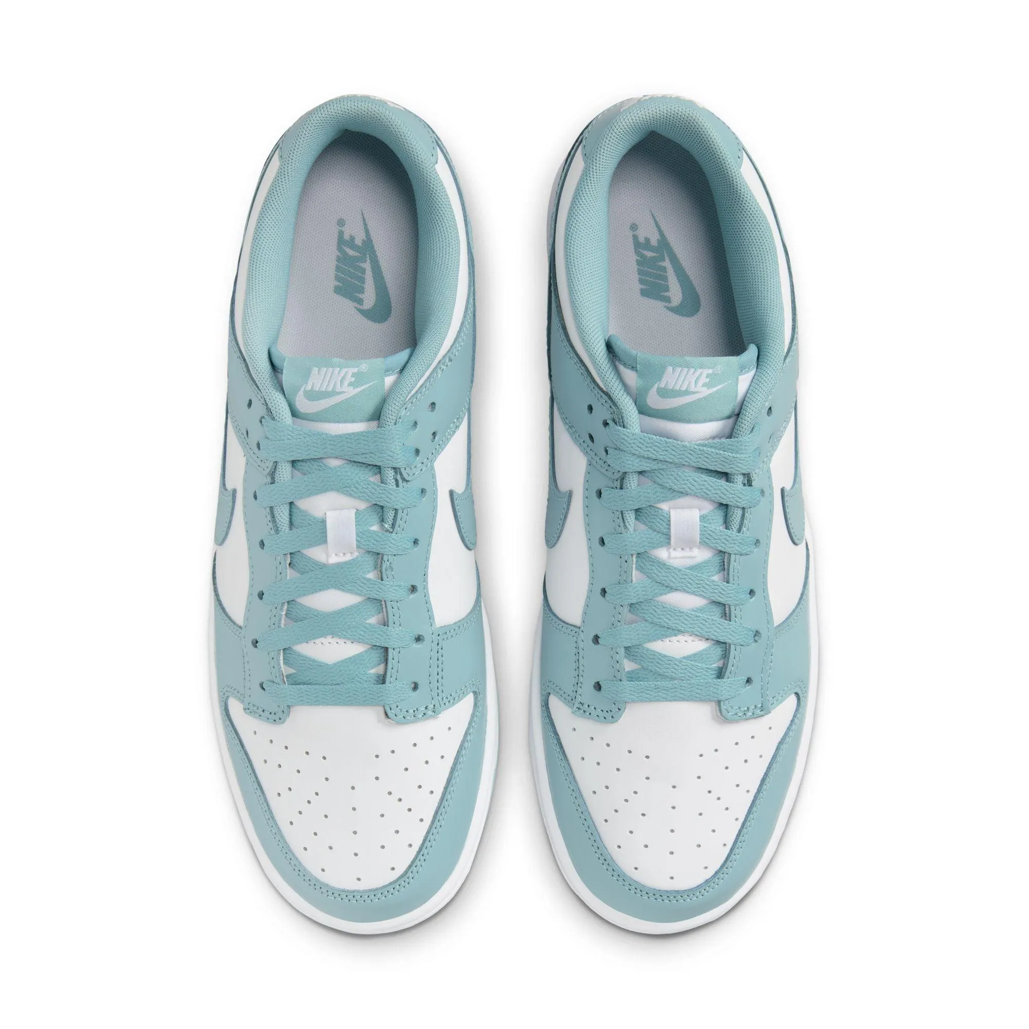 Nike Dunk Low-WHITE/DENIM TURQ sold by Stomping Ground product image thumbnail 4