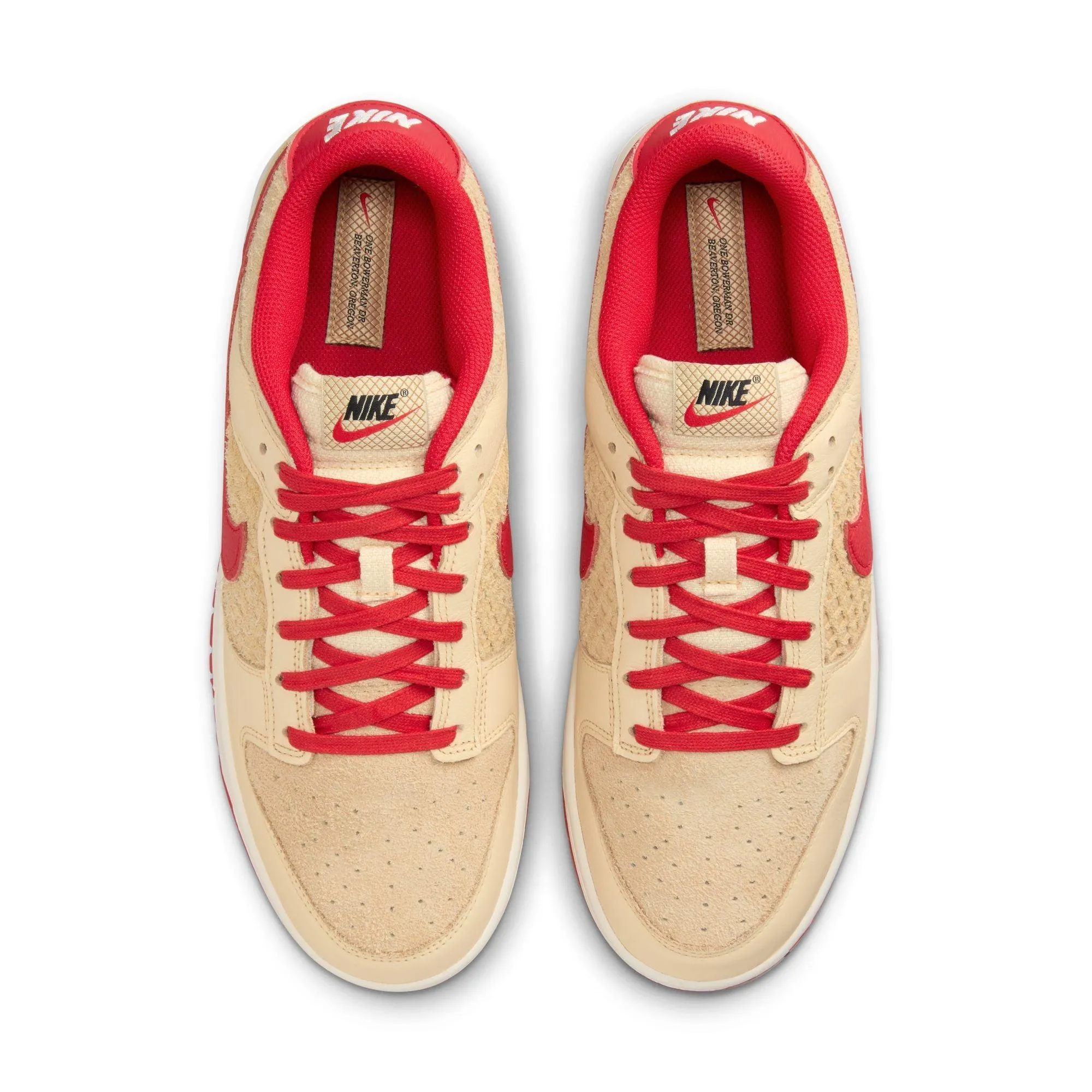 Nike Dunk Low Retro - PALE VANILLA/UNIVERSITY RED sold by Stomping Ground product image thumbnail 4
