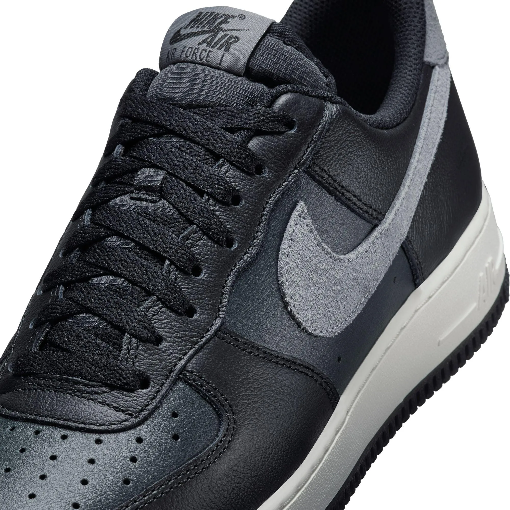 Air Force 1 '07-BLACK/SMOKE GREY-DK SMOKE GREY sold by Stomping Ground product image thumbnail 2