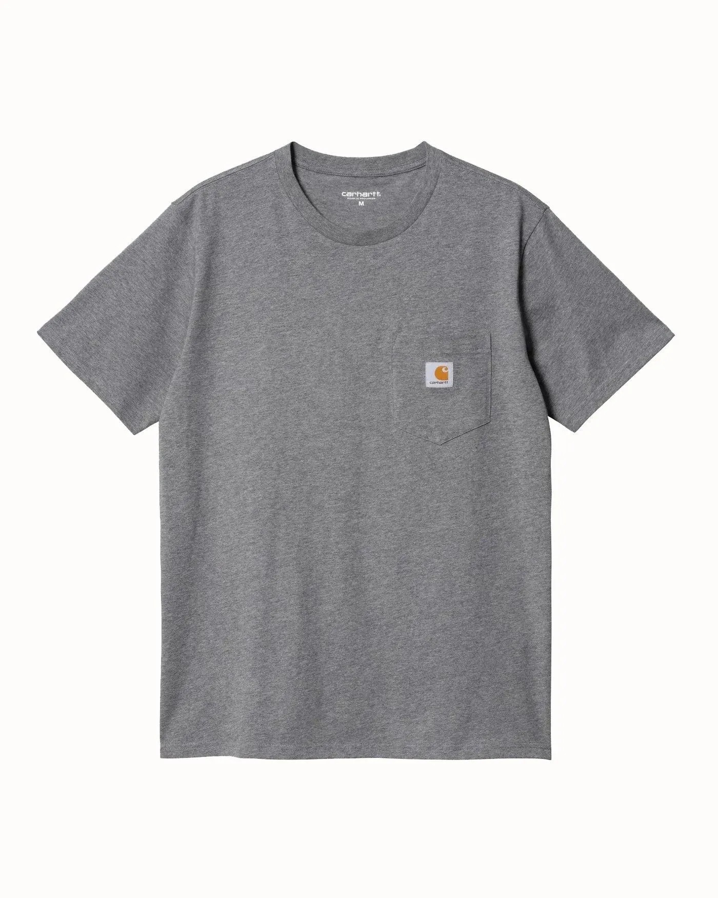 S/S Pocket T-shirt - Dark Grey Heather sold by Stomping Ground