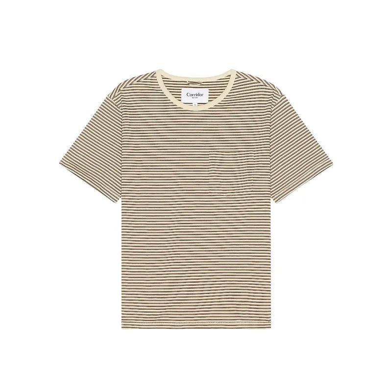 Natural Stripe T-Shirt sold by Stomping Ground