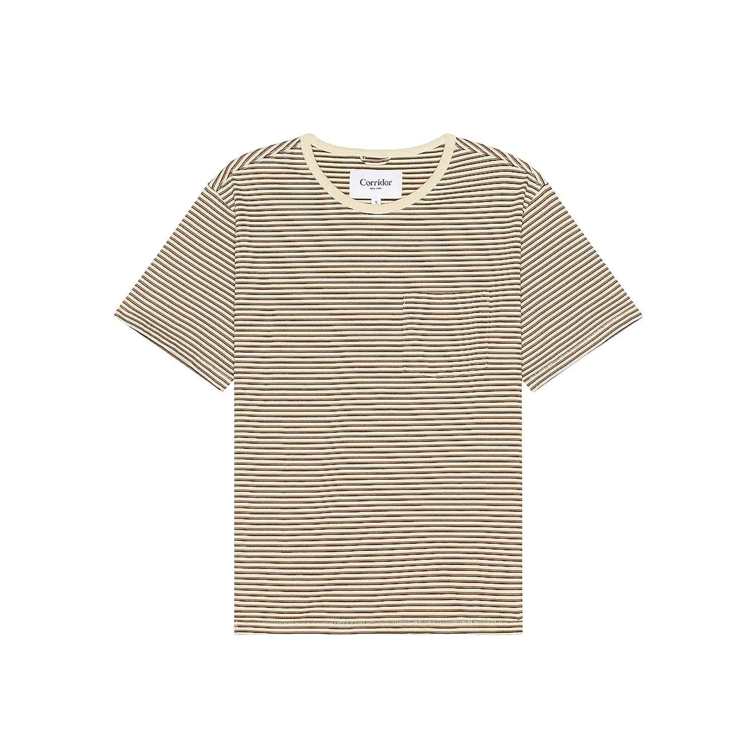Natural Stripe T-Shirt sold by Stomping Ground