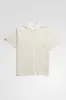 Espen Printed S/S Printed Polo - Ecru sold by Stomping Ground