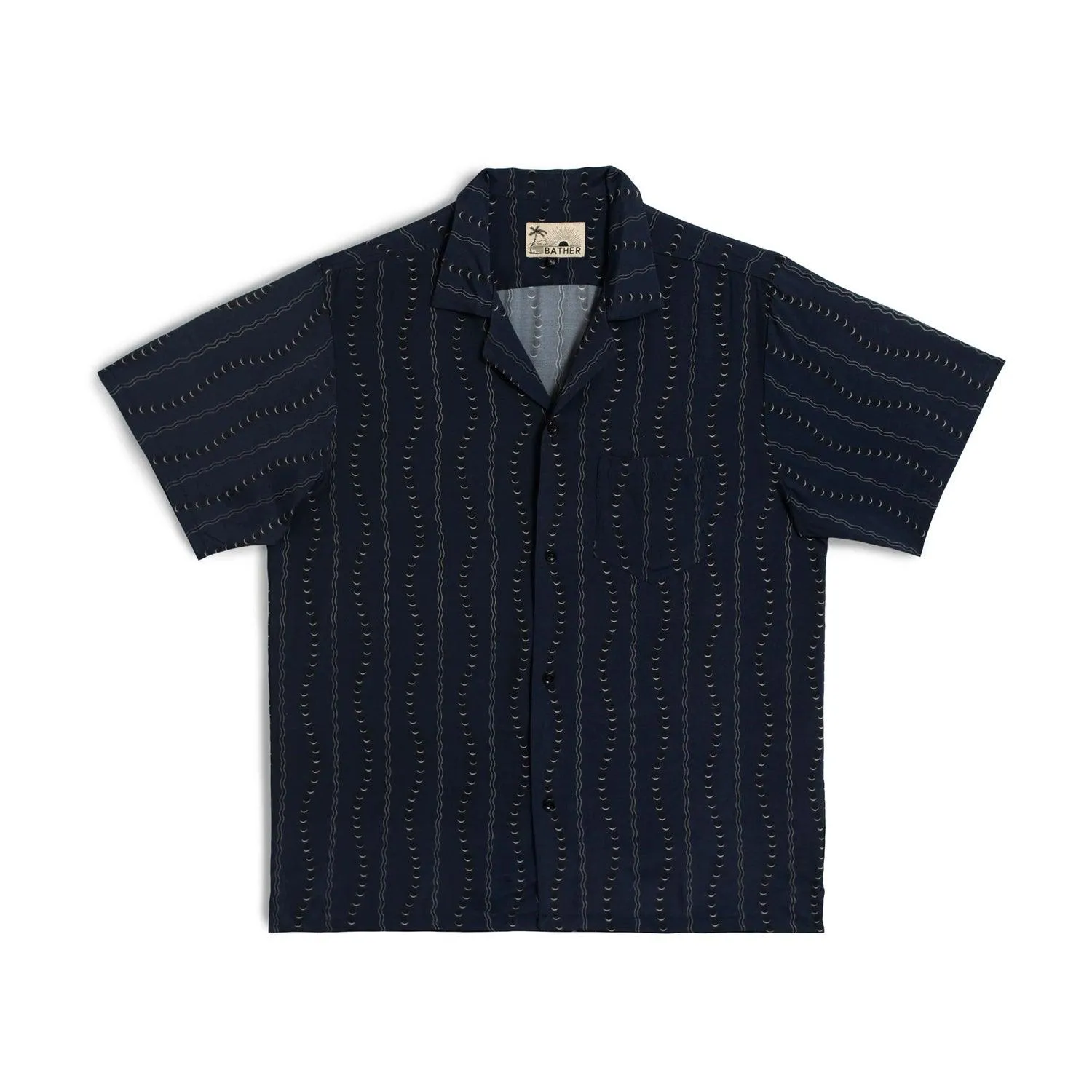 Oxford Tidal Current Camp Shirt sold by Stomping Ground