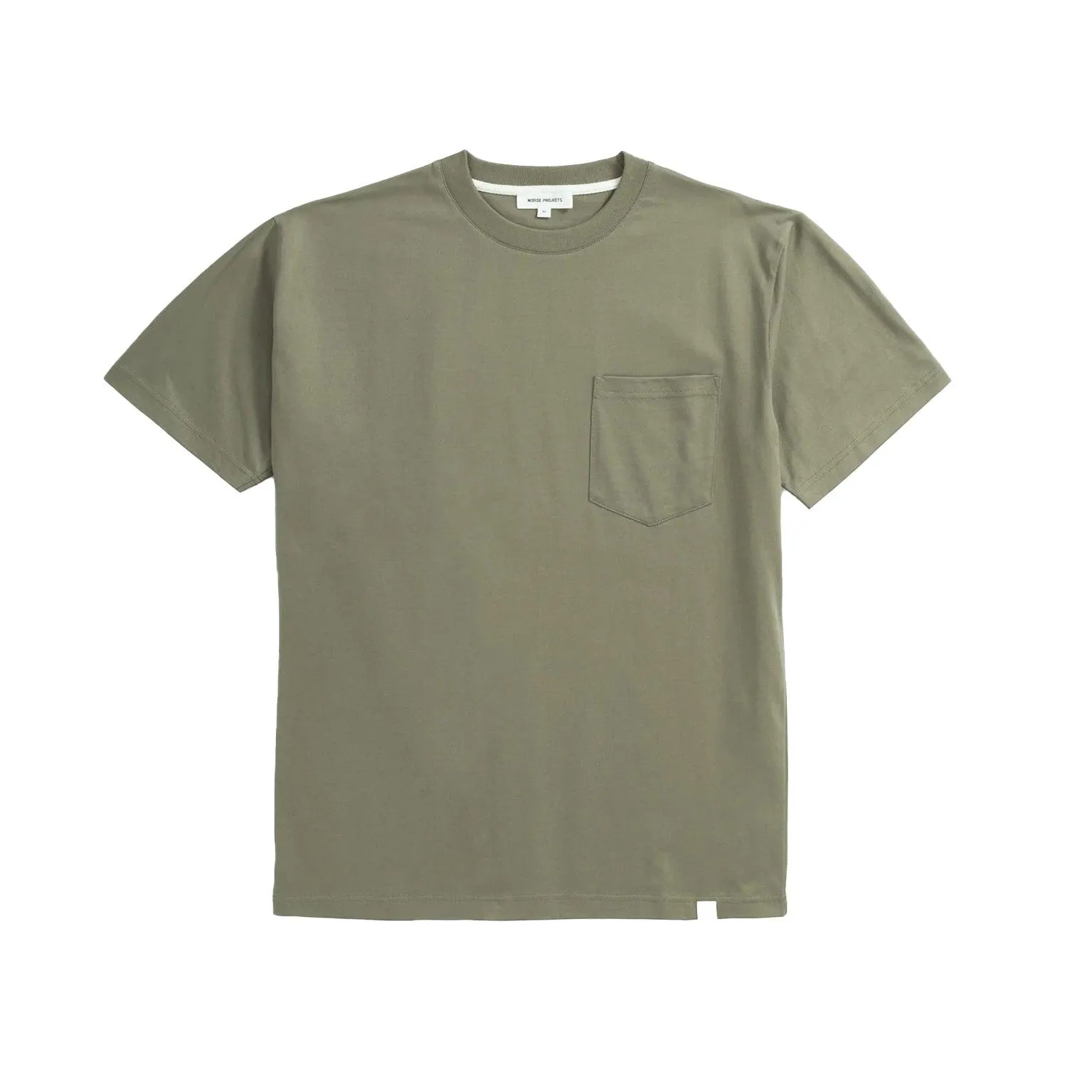 Johannes Organic Pocket T-Shirt - Sediment Green sold by Stomping Ground