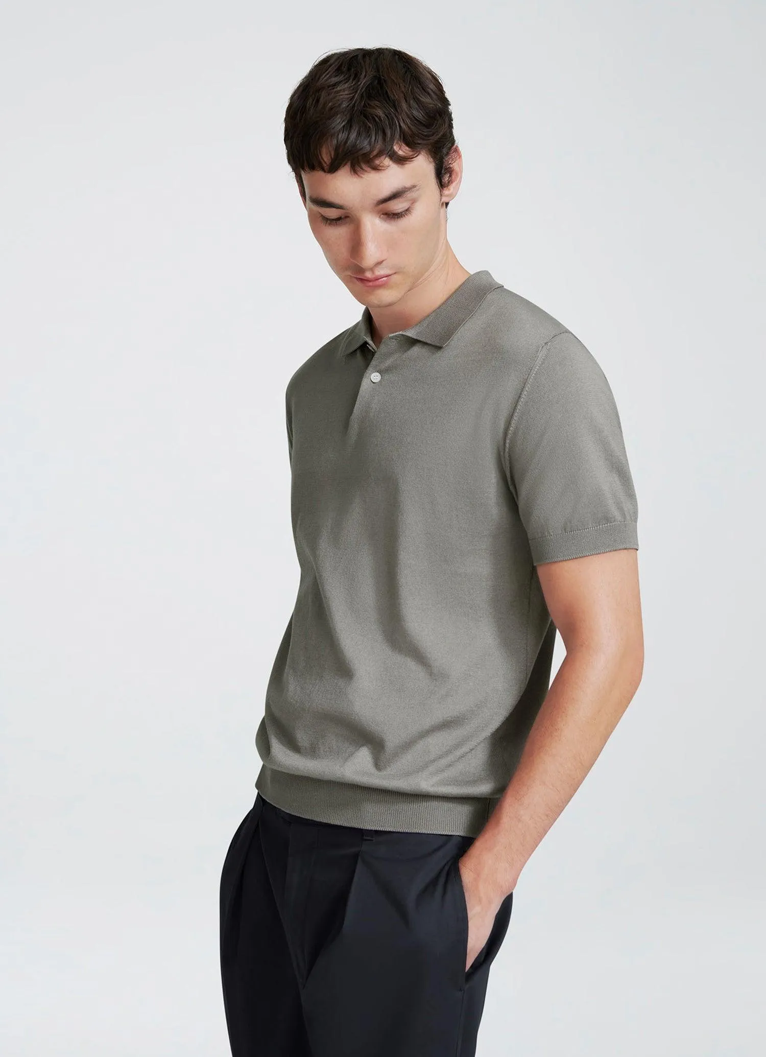 Knit Polo Shirt sold by Stomping Ground product image thumbnail 2