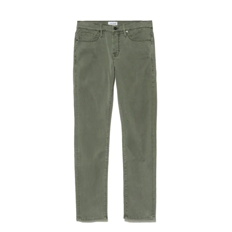 L'Homme Slim Denim - 870 Washed Military sold by Stomping Ground