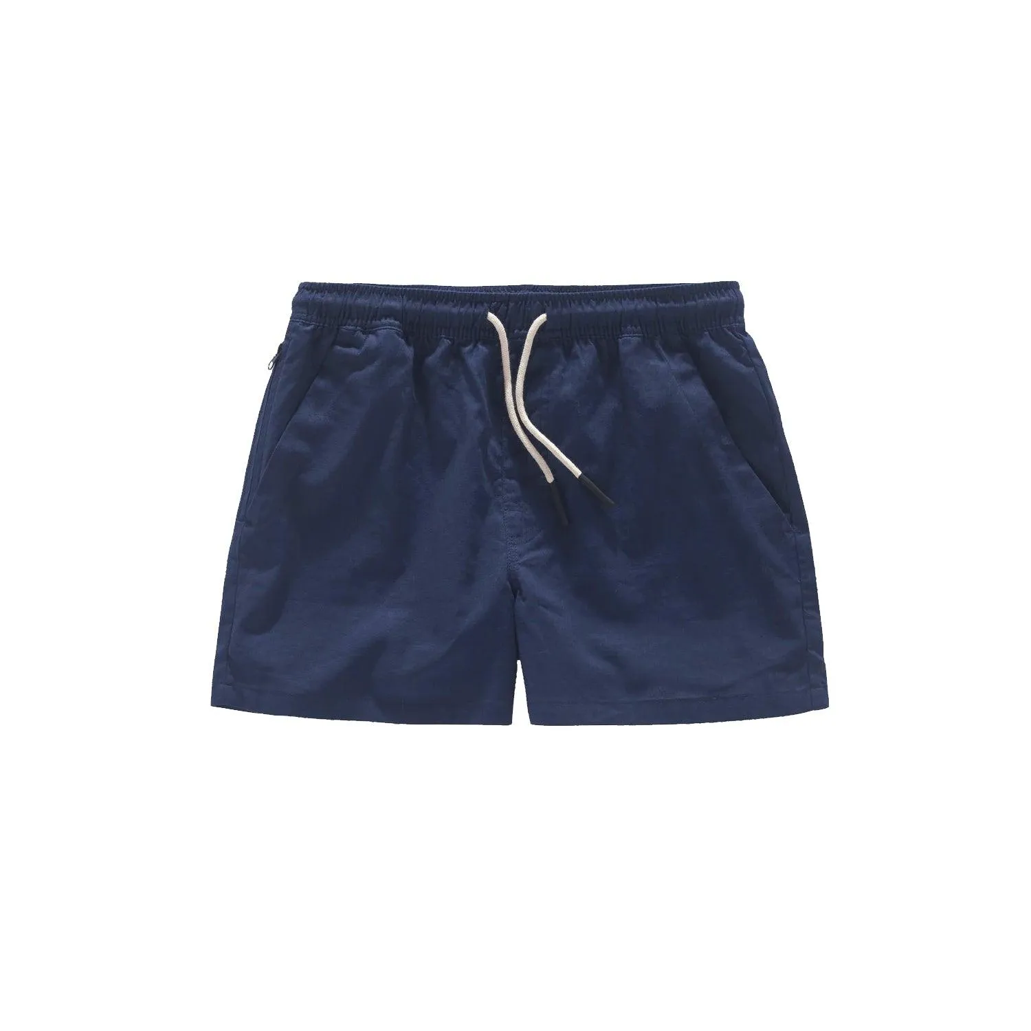 Navy Linen Short sold by Stomping Ground