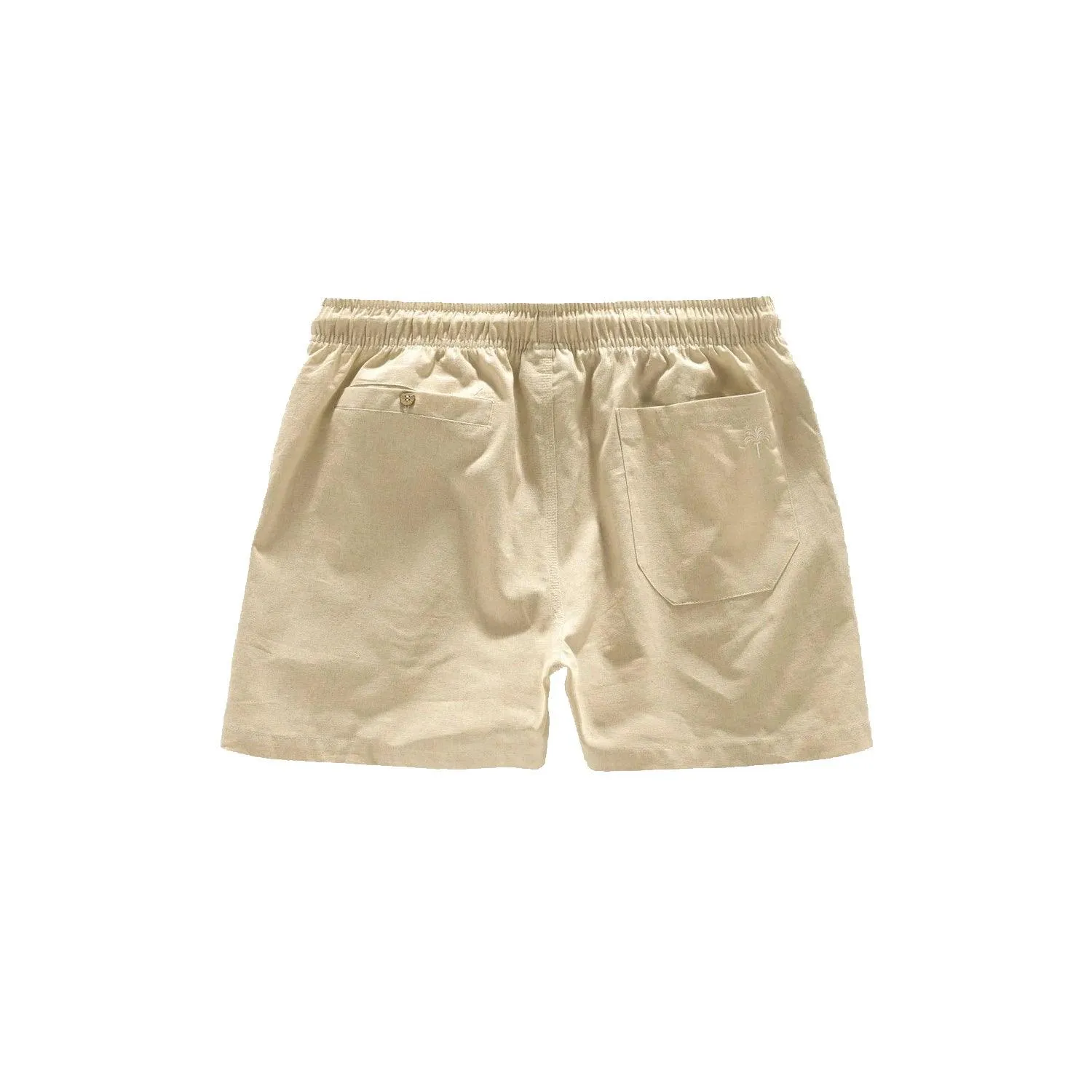 Beige Linen Short sold by Stomping Ground product image thumbnail 2