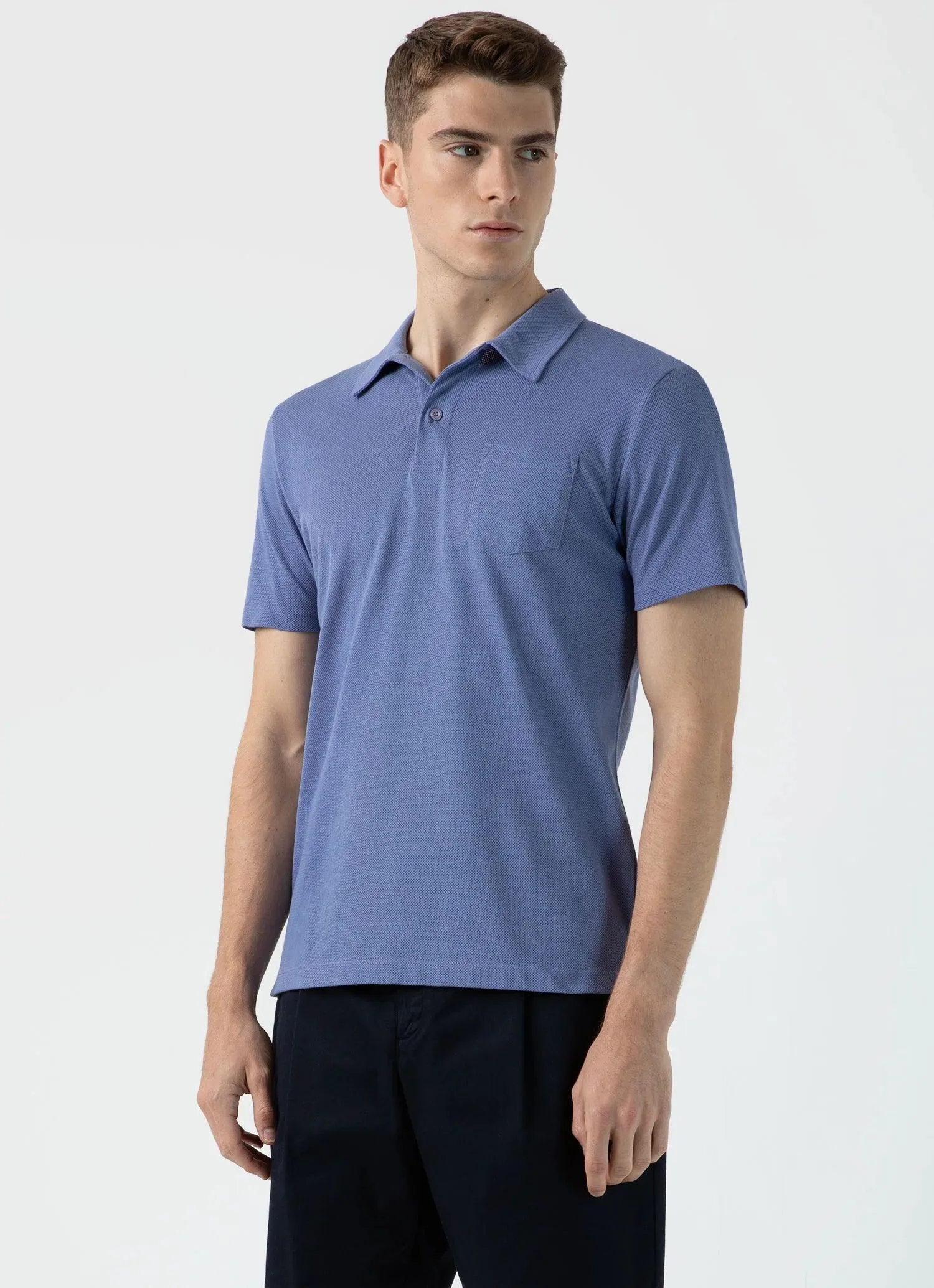 S/S Riviera Polo Shirt sold by Stomping Ground product image thumbnail 2